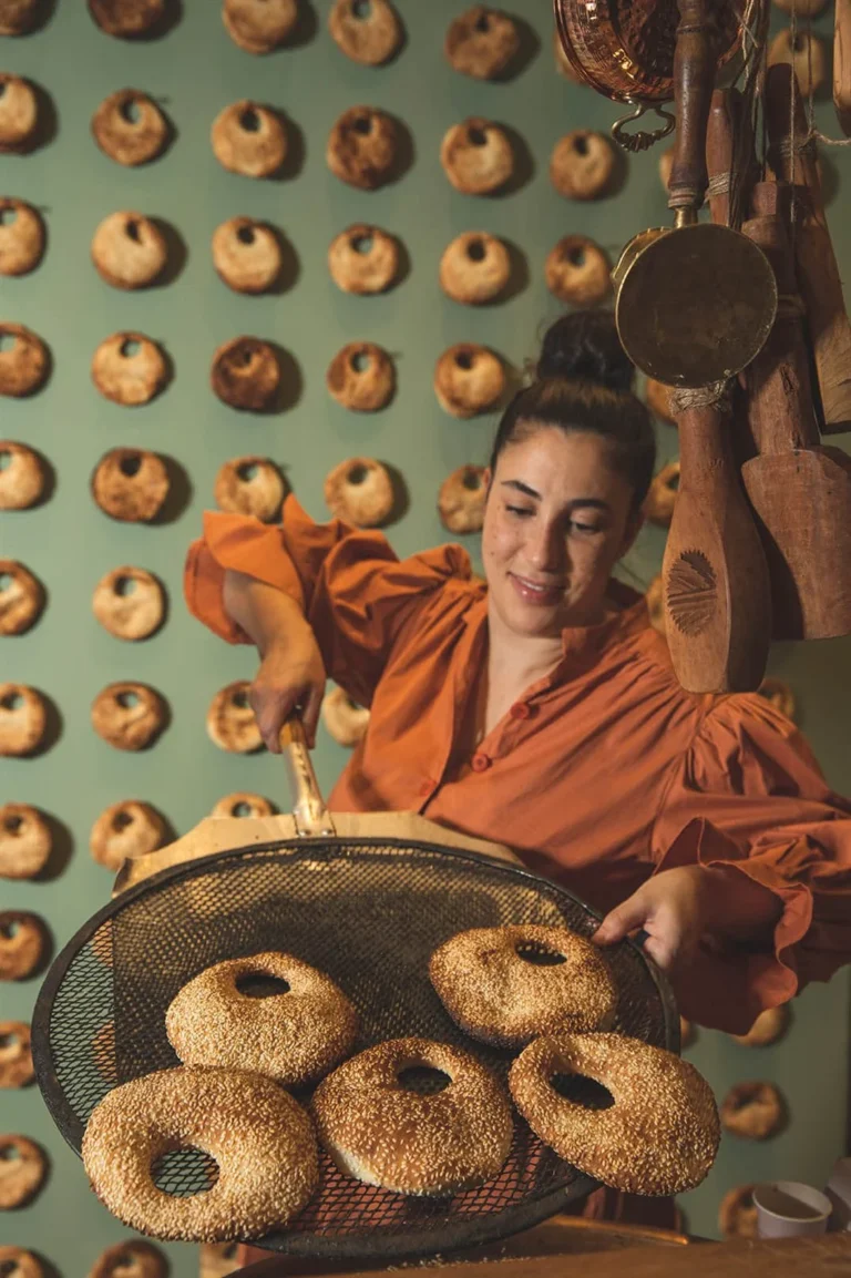 כנאפה כעכ בשוק הנמל